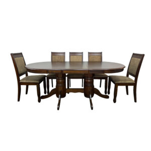 Juego de Comedor Montpellier 8 sillas ovalado con extensión